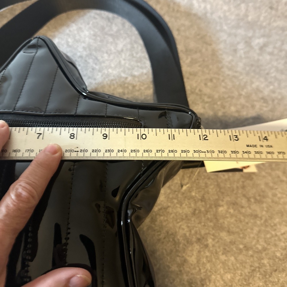 IHKWIP The Shooting Star Crossbody Patent Black NWT - Picture 5 of 9